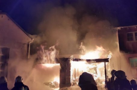 Polizei-Report Plauen-Vogtland: Großbrand in Ebersgrün mit verheerendem Sachschaden