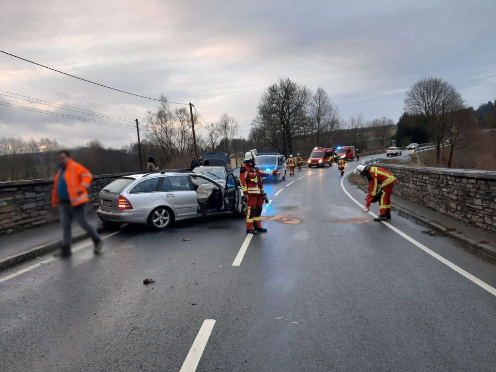 Unfallverursacher nach Flucht gestellt. Foto: Polizei