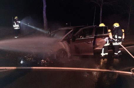Polizei-Report Plauen-Vogtland: Auto an Bundesstraße ausgebrannt