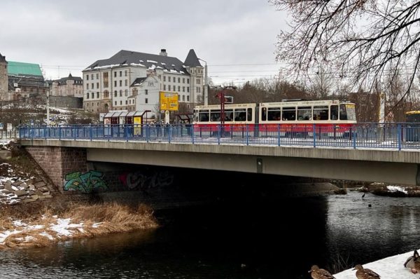 Brückensanierung in Plauen: Neue Einschränkungen bis April