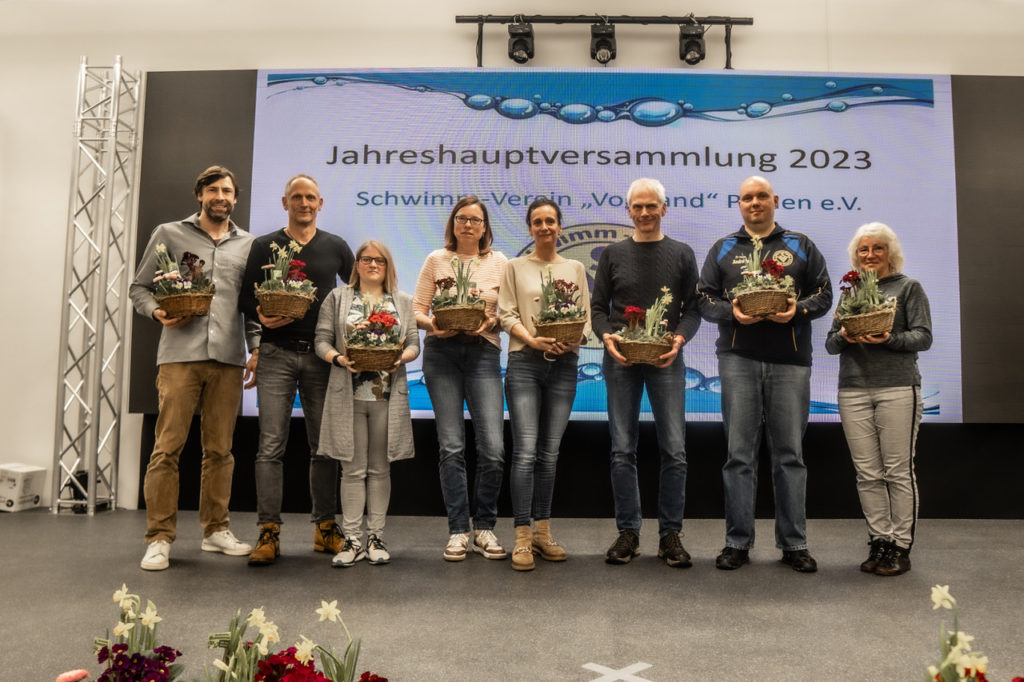 Mitglieder des SVV Plauen treffen sich zur Jahreshauptversammlung in der Aula des Diesterweg-Gymnasiums. Foto: SVV Plauen