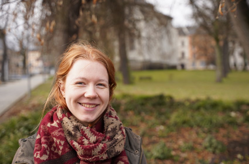Carla May ist die Klimaanpassungsmanagerin für die Stadt Plauen. Foto: Stadt Plauen