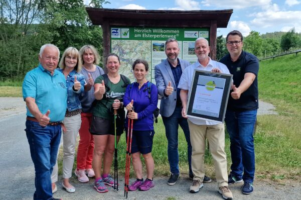 Elsterperlenweg im Vogtland ausgezeichnet