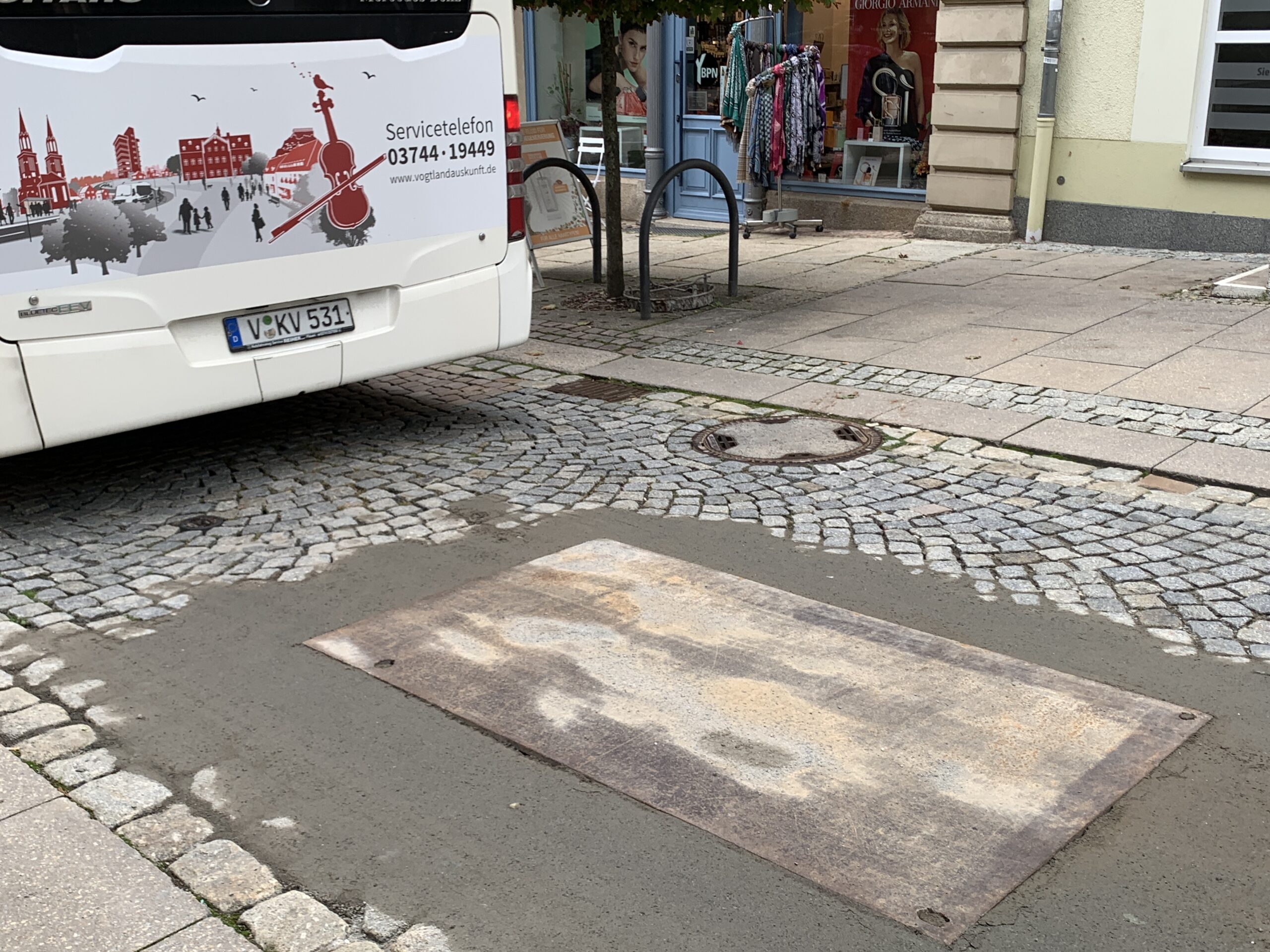 Zwickauer Straße in Reichenbach droht einzubrechen