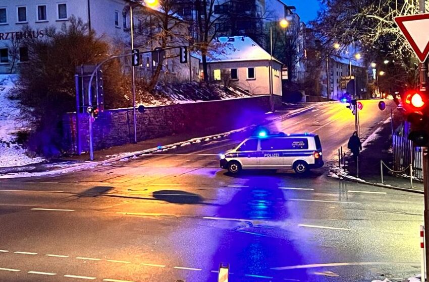 Bombenfund in Plauen