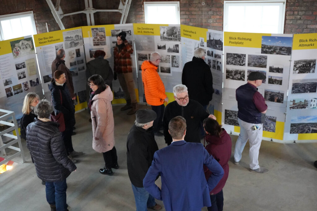 Neue Ausstellung im Rathausturm eröffnet. Foto: Stadt Plauen