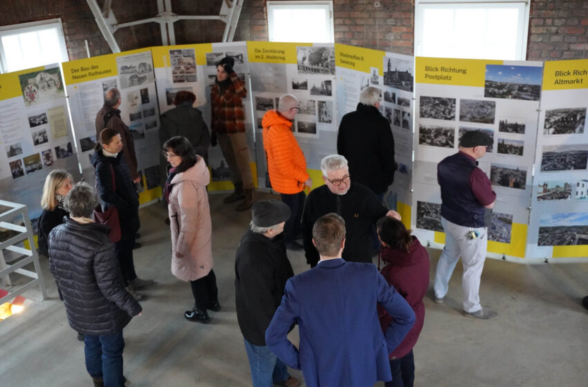 Neue Ausstellung im Rathausturm eröffnet. Foto: Stadt Plauen