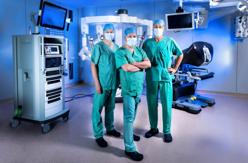 Robotikzentrum Vogtland etabliert: Künftig operieren Urologen, Gyäkologen und Chirurgen am Helios Vogtland-Klinikum Plauen mit einem daVinci Xi. Foto: Thomas Oberländer – Helios Vogtland-Klinikum Plauen
