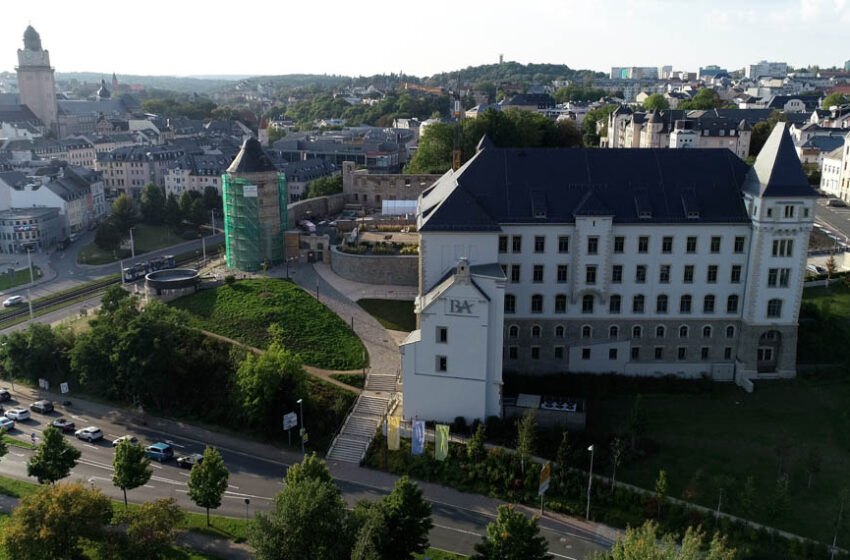 Das Campusgelände in Plauen