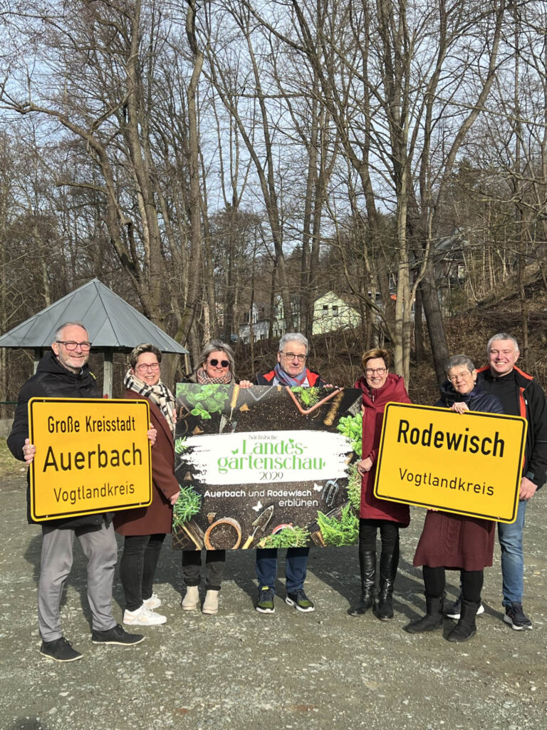 Landesgartenschau 2029 im Vogtland - Zuschlag für Auerbach und Rodewisch