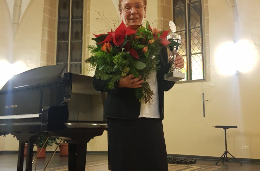 Musikpädagogin Ulrike Persing aus Oelsnitz mit Förderpreis geehrt