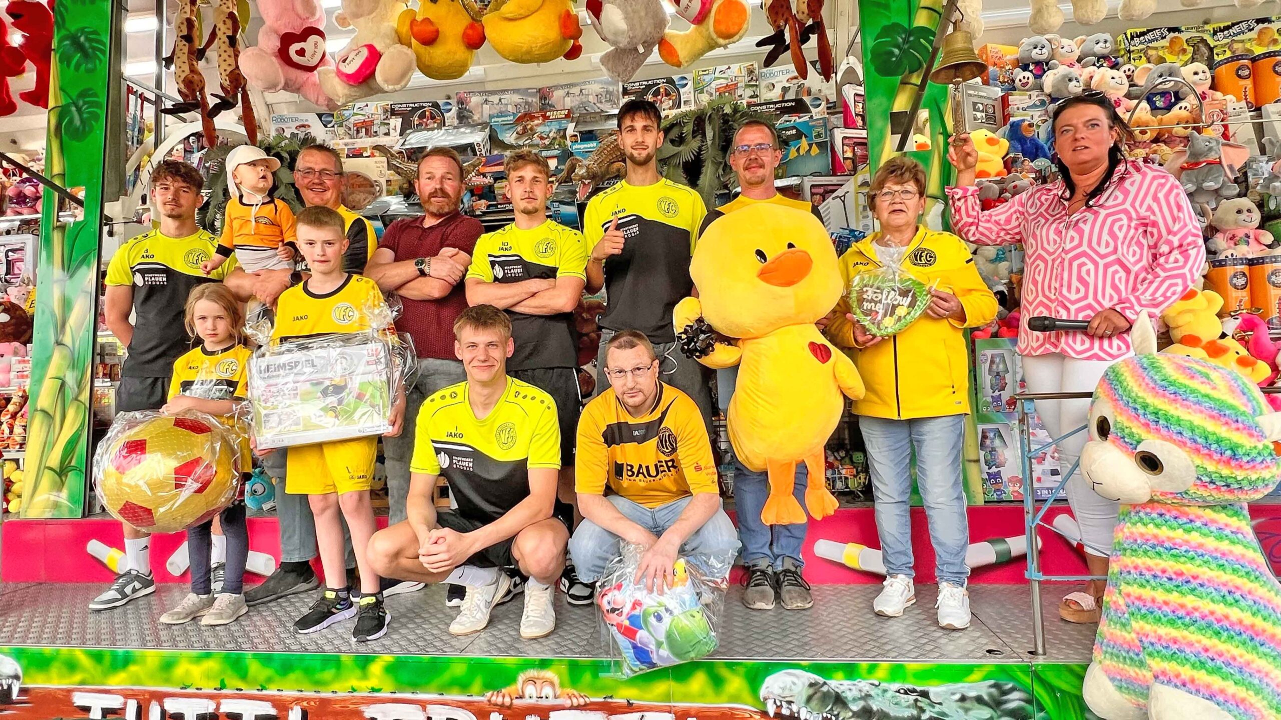 Großer Rummel mit dem VFC Plauen