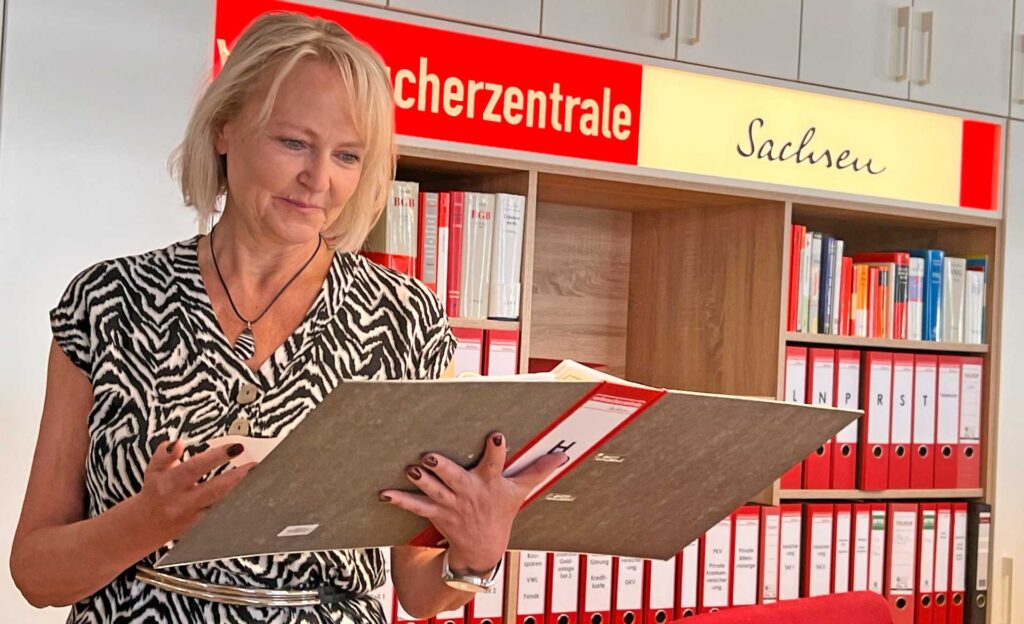Heike Teubner von der Verbraucherzentrale Auerbach. Foto: S. Höfer