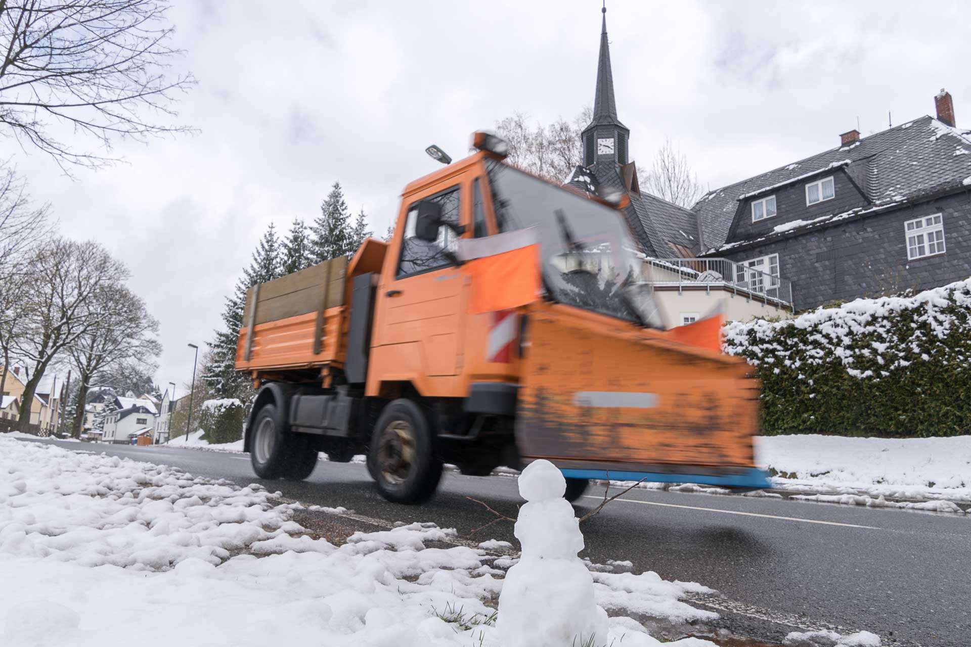Dienstältester Winterdienst-Mitarbeiter im Vogtland geht in den Ruhestand