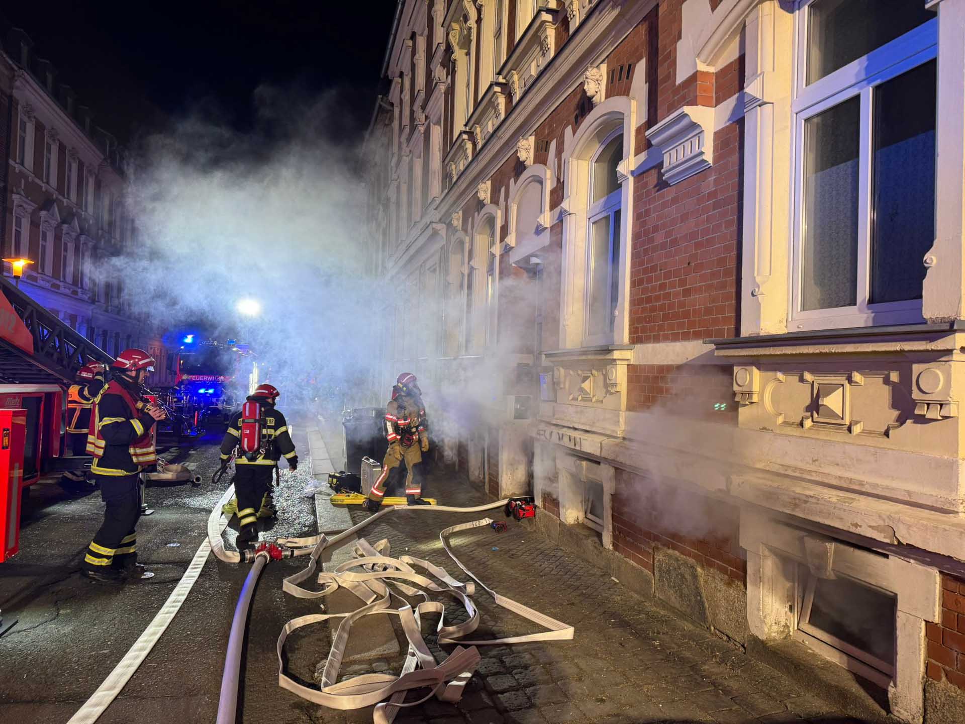 Schon wieder brennt ein Keller in Plauen