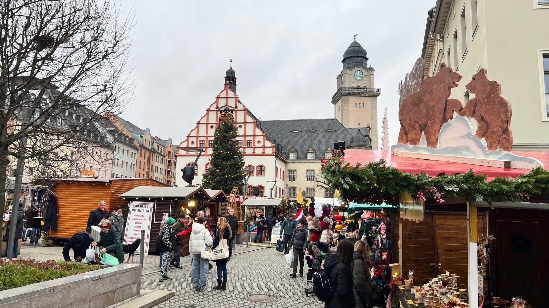 Anschlag auf Weihnachtsmarkt: Plauen ist in Gedanken in Magdeburg