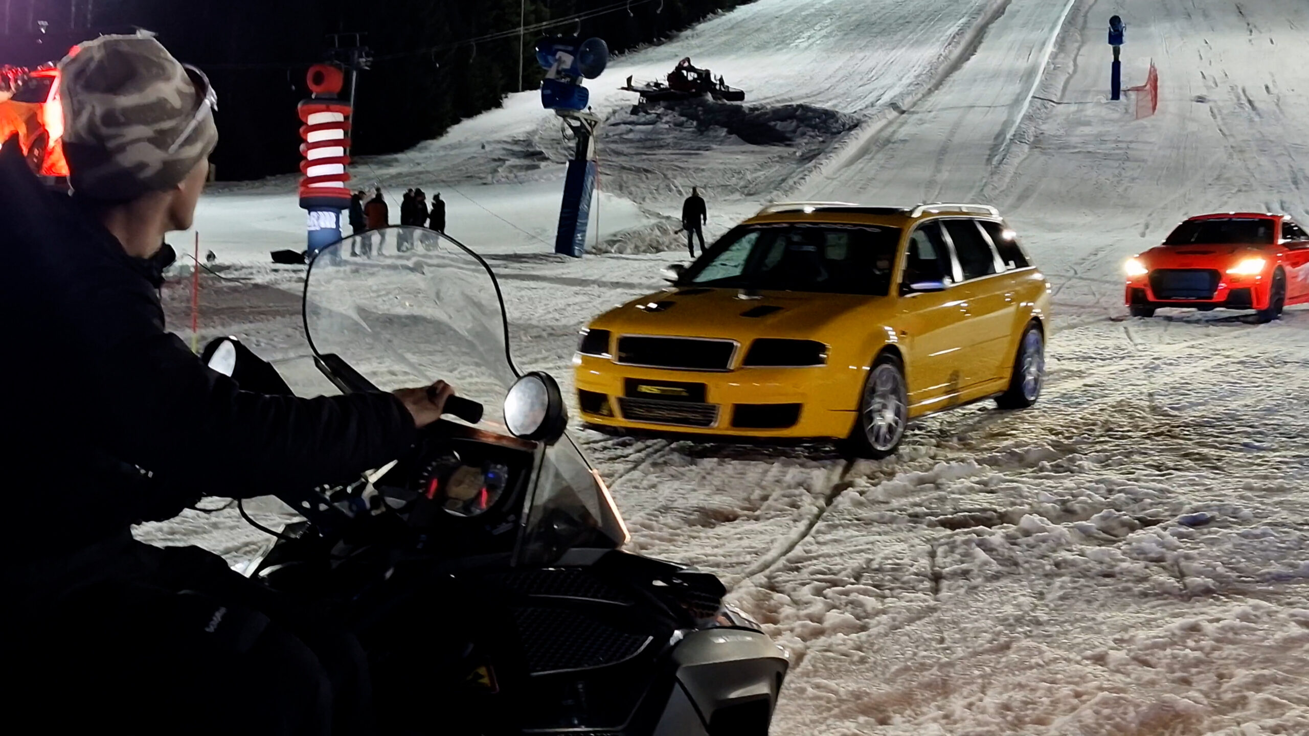Ice King Battle im Vogtland: Verrücktes Skipisten-Rennen erlebt geniale Premiere