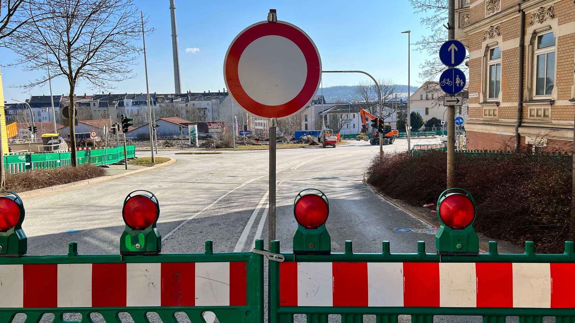 Nach vielen Jahren: Baustart in Plauen für EDEKA-Markt und Kreisverkehr 