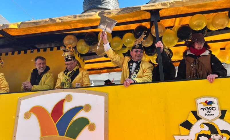 Die Highlights des 29. Plauener Carnevalumzuges