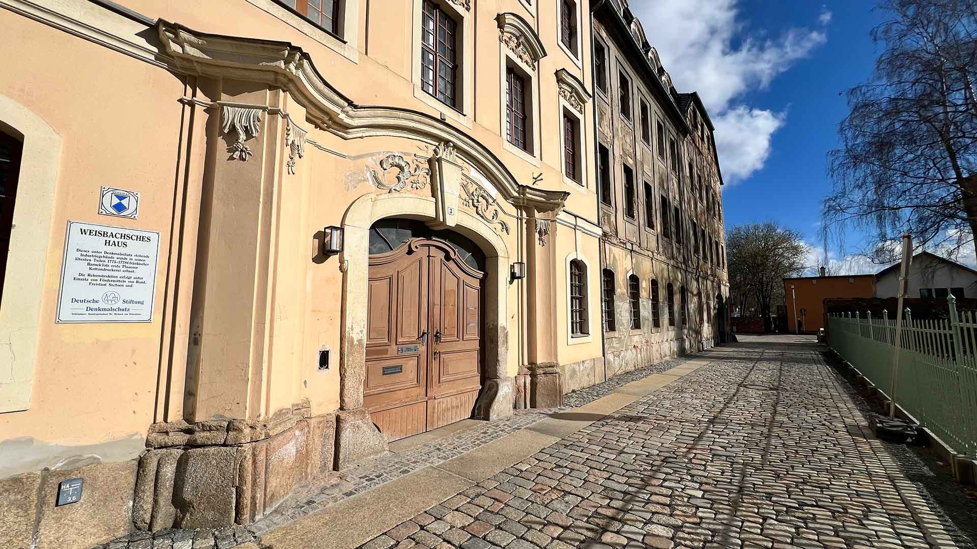 Weisbachsches Haus – Sanierung geht weiter