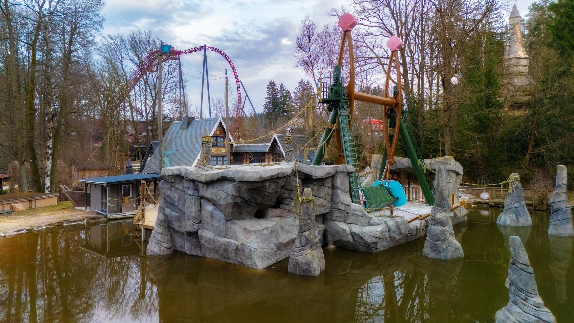 Die neue Aqualuna & die Wunschschaukel im Freizeitpark Plohn.
