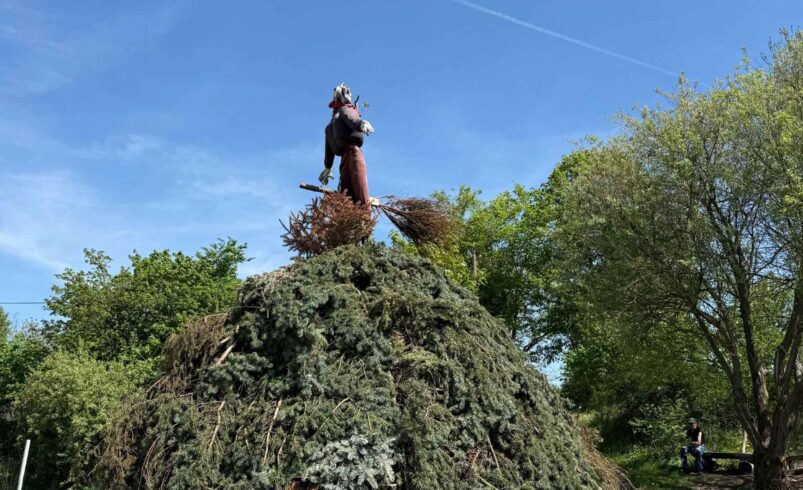 Hier brennen im Vogtland heute die Hexenfeuer. Foto: A. Hellgoth