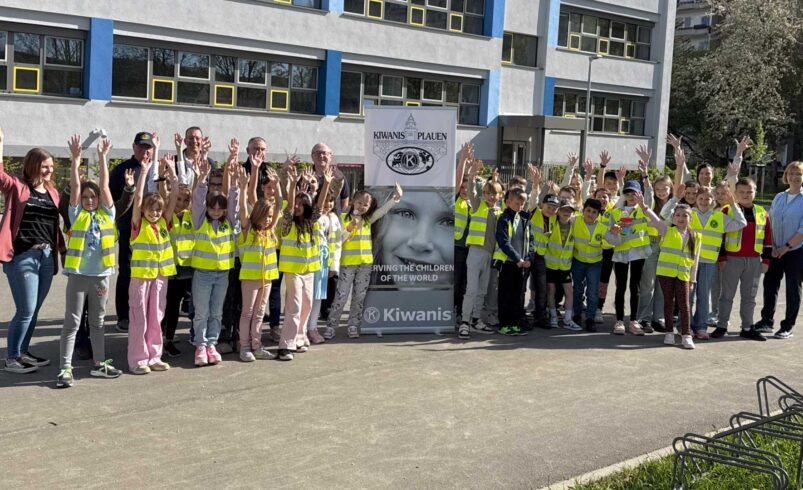 Der Kiwanis Club Plauen fördert das Projekt "Klasse 2000" für Grundschüler in Plauen. Foto: A. Hellgoth