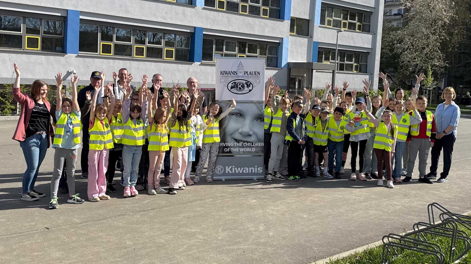 Der Kiwanis Club Plauen fördert das Projekt "Klasse 2000" für Grundschüler in Plauen. Foto: A. Hellgoth