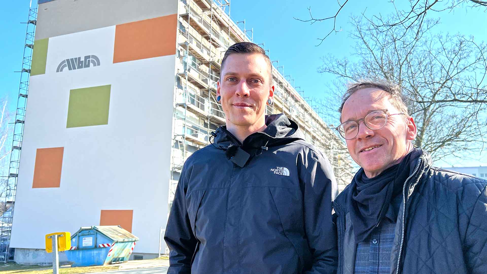Generalüberholt: WbG Plauen hat jetzt schicken Plattenbau