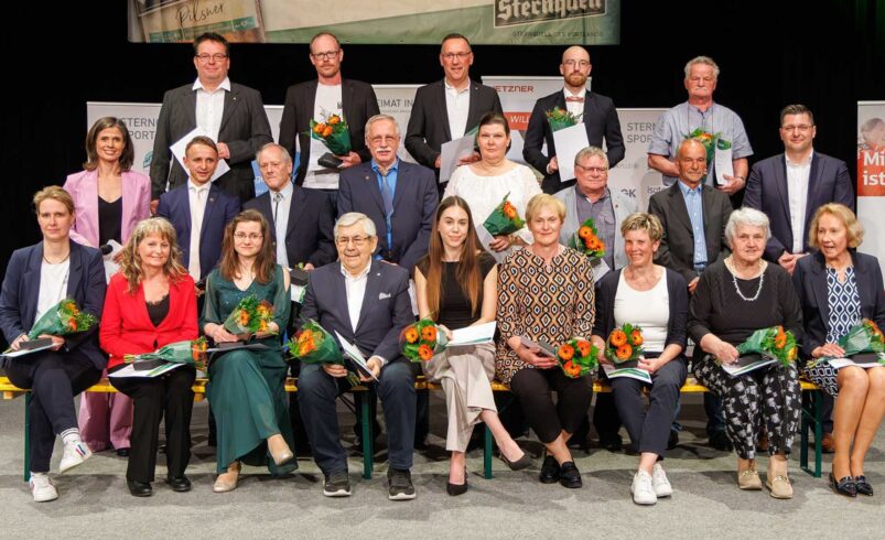 Die Auszeichnung "Vereinshelden" anlässlich der Sportgala Vogtland. Foto: Kreissportbund Vogtland