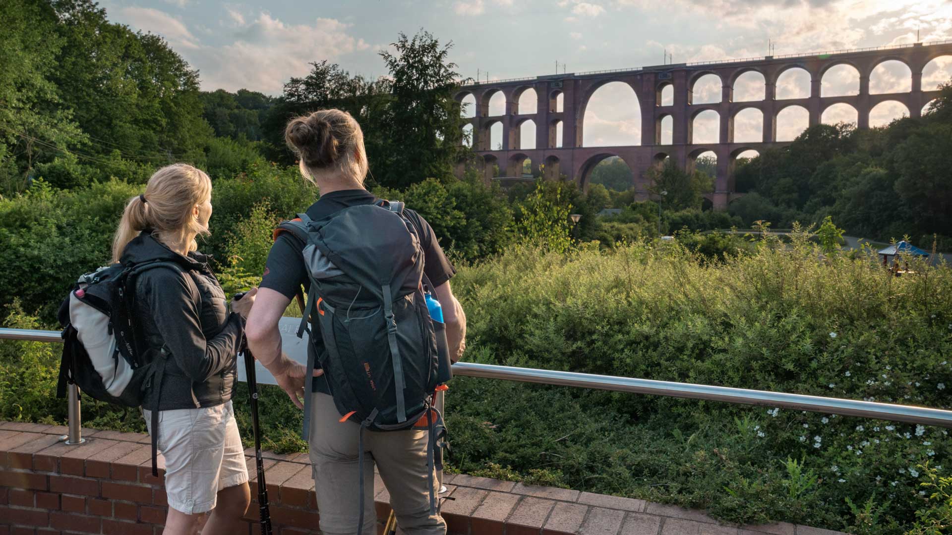 Wanderer auf dem VPW. Foto: T. Peisker