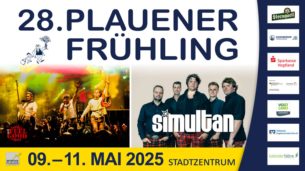 Stadtfest Plauener Frühling 2025