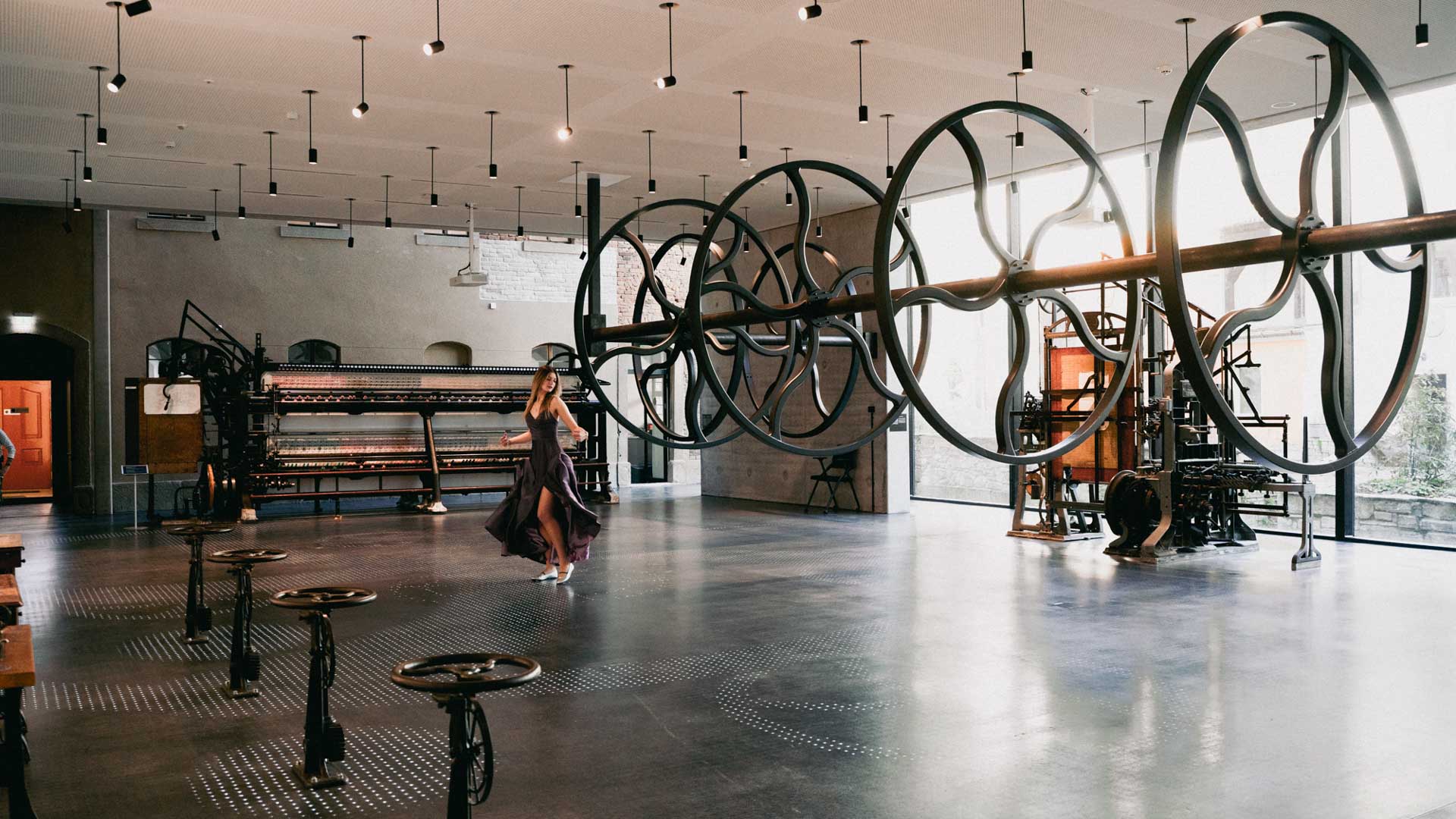 Die „Fabrik der Fäden“, die die Textilgeschichte der Region und der Spitzenstadt erzählt. Foto: L. Bochmann, stadt Plauen