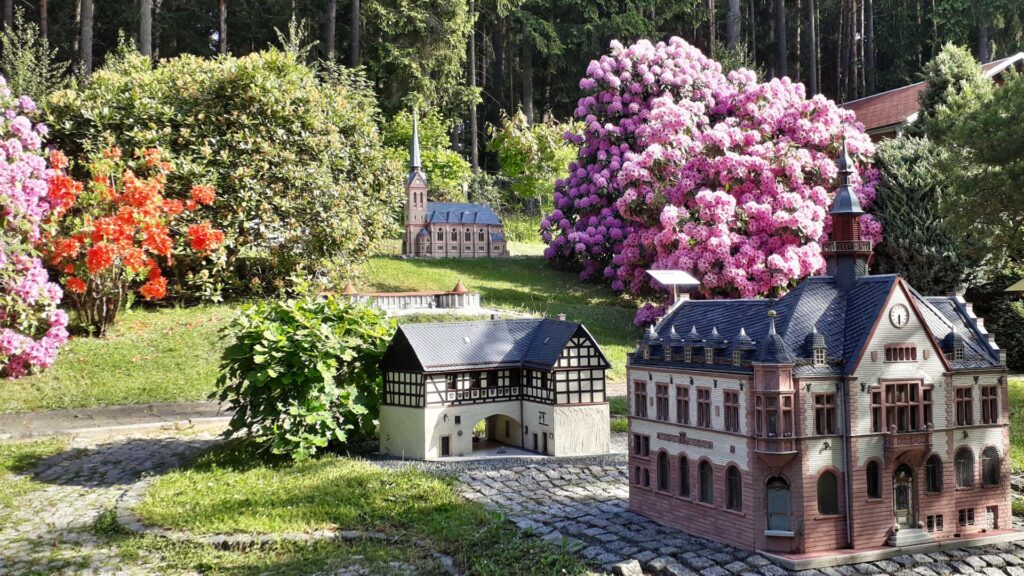 Miniaturschauanlage Klein-Vogtland – Botanischer Garten Adorf. Foto: Museum Adorf