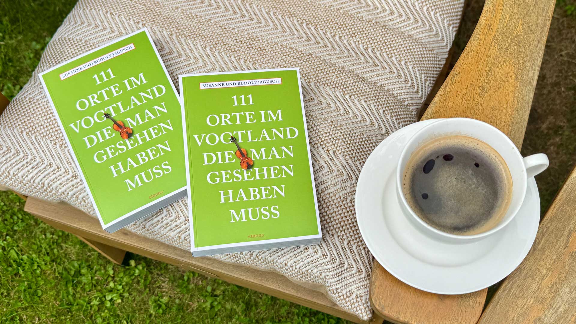 Das Buch "111 Orte im Vogtland die man gesehen haben muss". Foto: A.Hellgoth