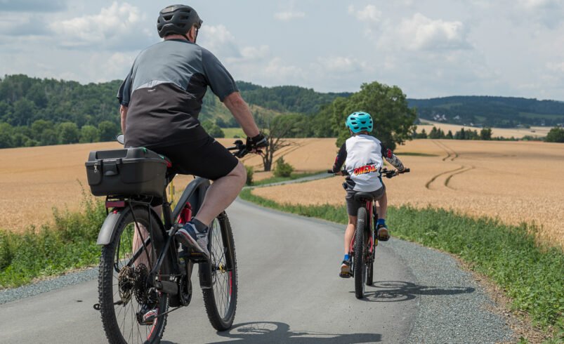 Freigabe eines weiteren Teilstücks des Elsterradweges. Foto: Landratsamt Vogtlandkreis