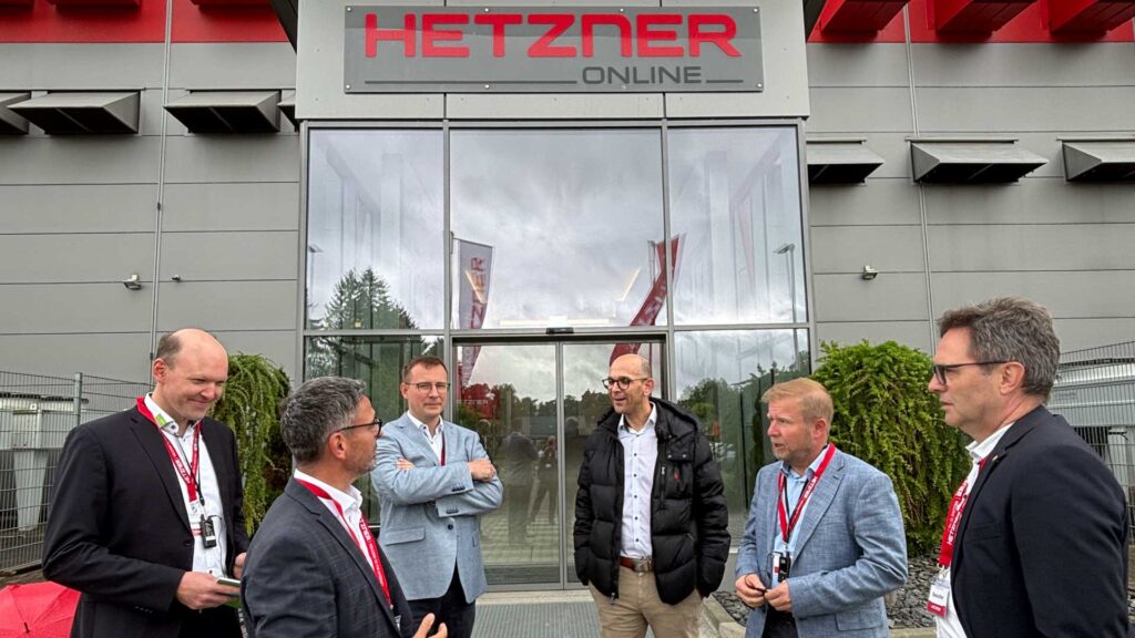 Treffen bei der Hetzner Online GmbH in Falkenstein. Foto: S. Strobel
