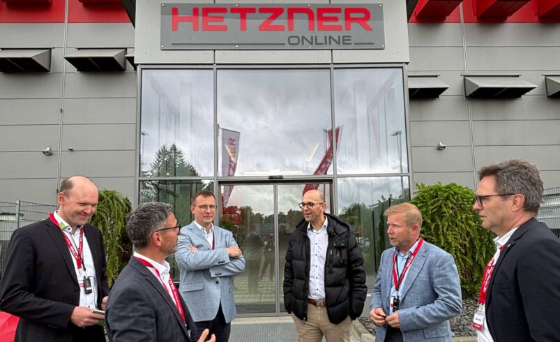 Treffen bei der Hetzner Online GmbH in Falkenstein. Foto: S. Strobel