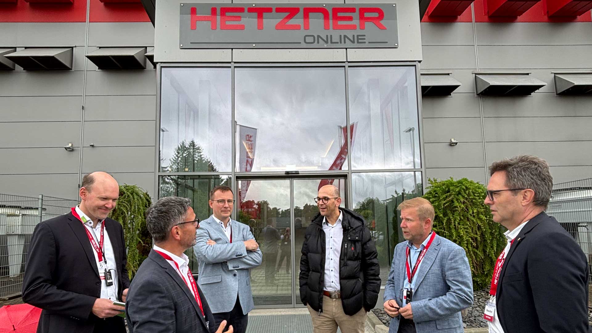 Treffen bei der Hetzner Online GmbH in Falkenstein. Foto: S. Strobel