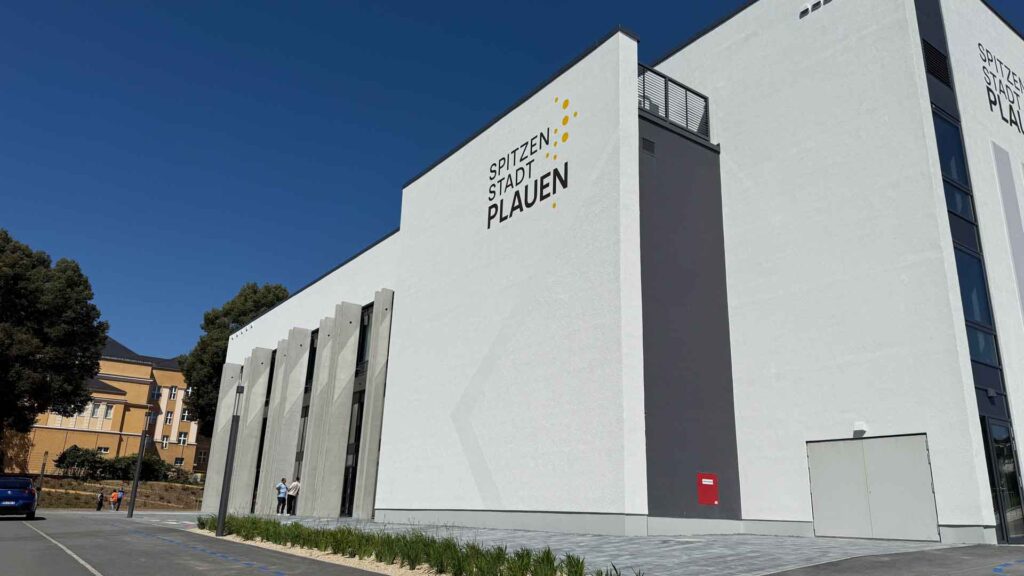 Offizielle Übergabe des SportForums Vogtland. Foto: A. Hellgoth