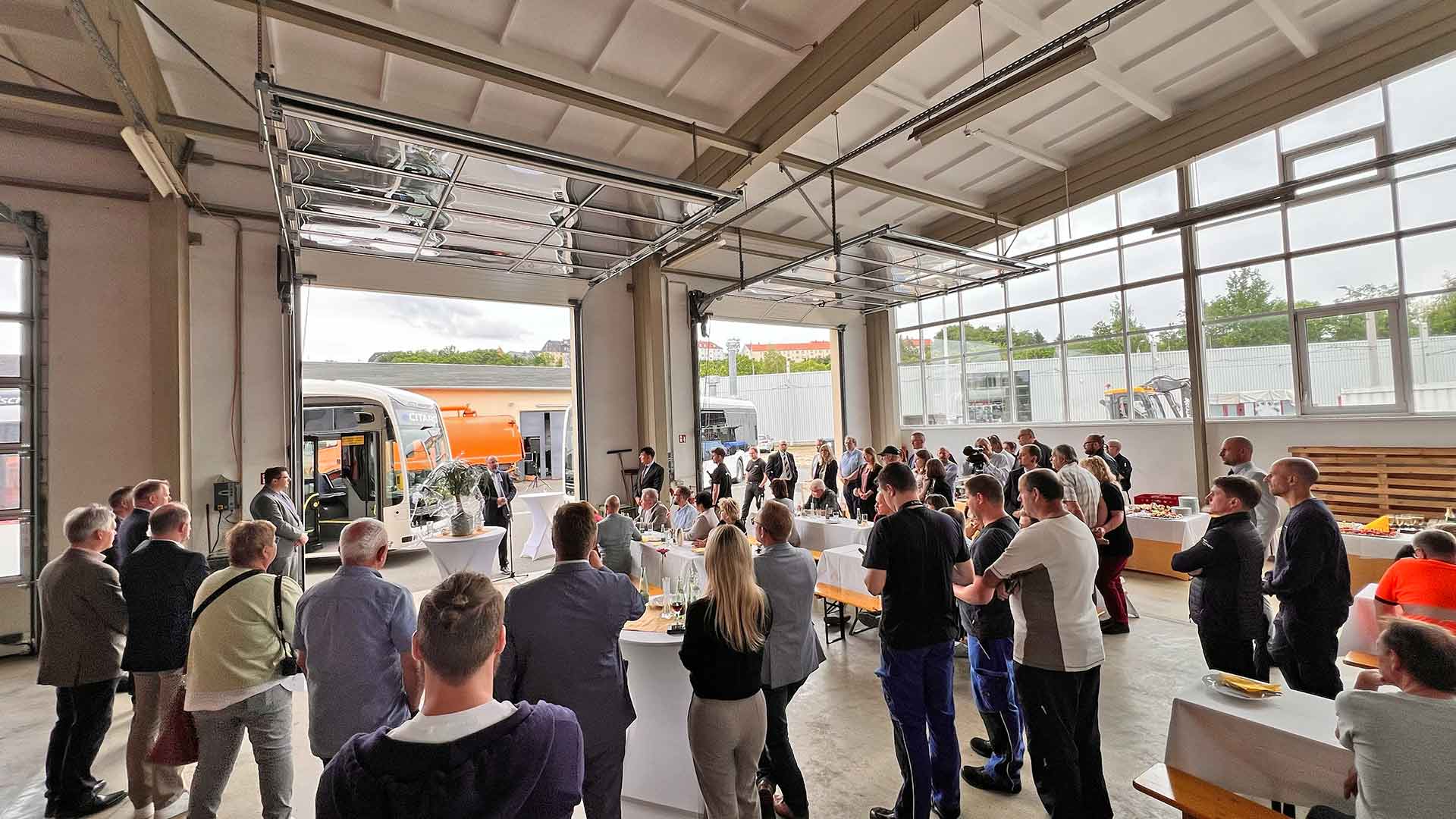 Plauen fährt elektrisch – Neue E-Busse auf den Straßen. Foto: S. Höfer