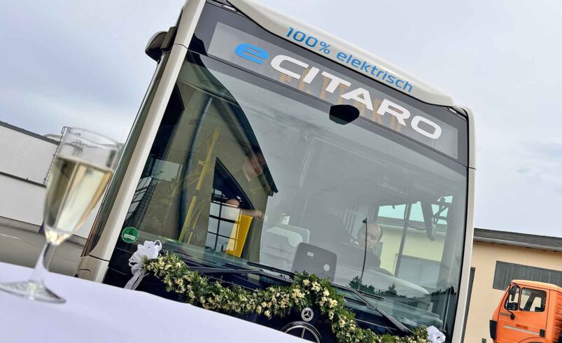 Plauen fährt elektrisch – Neue E-Busse auf den Straßen. Foto: S. Höfer