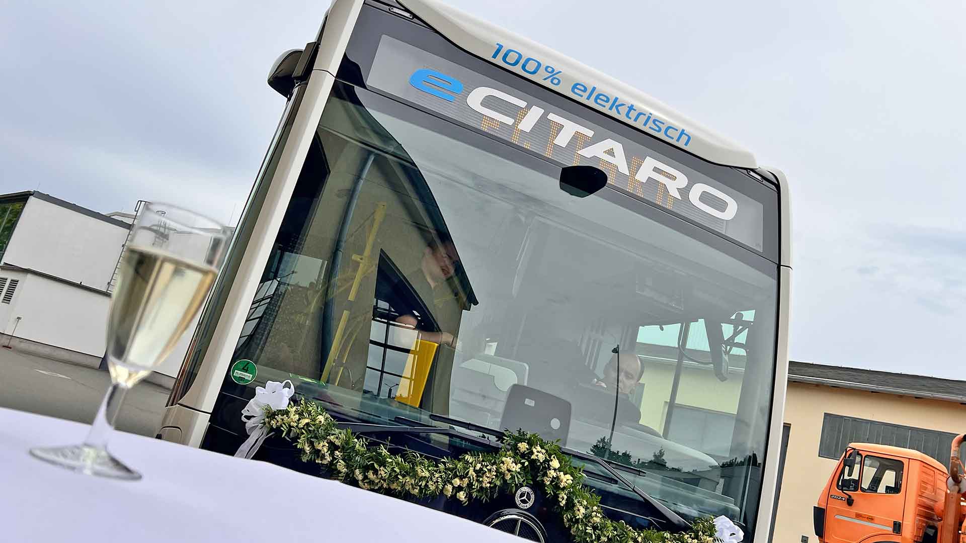 Plauen fährt elektrisch – Neue E-Busse auf den Straßen. Foto: S. Höfer