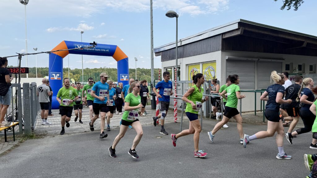 Der Firmenlauf 2025. Foto: A.Hellgoth