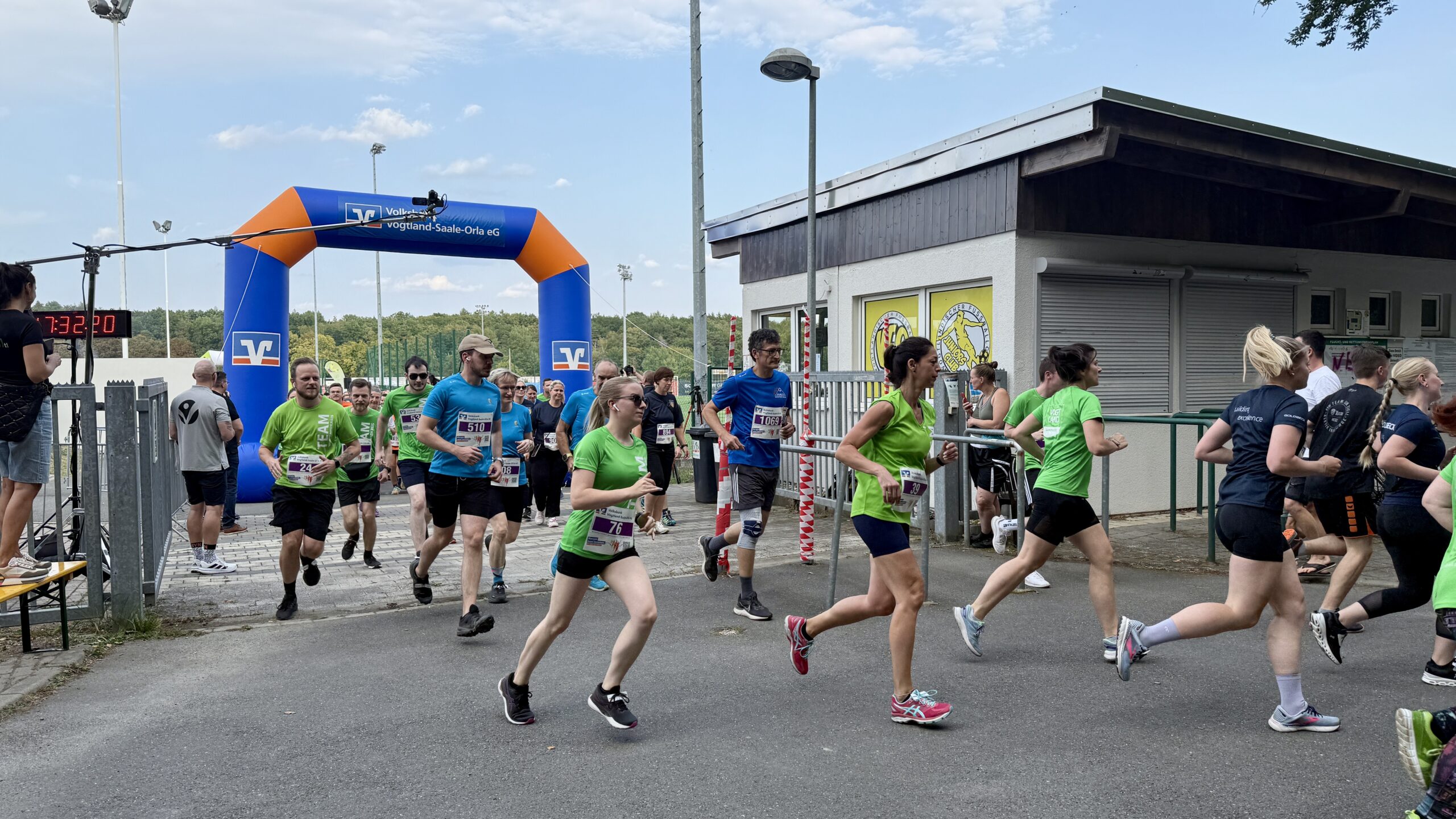 Der Firmenlauf 2025. Foto: A.Hellgoth