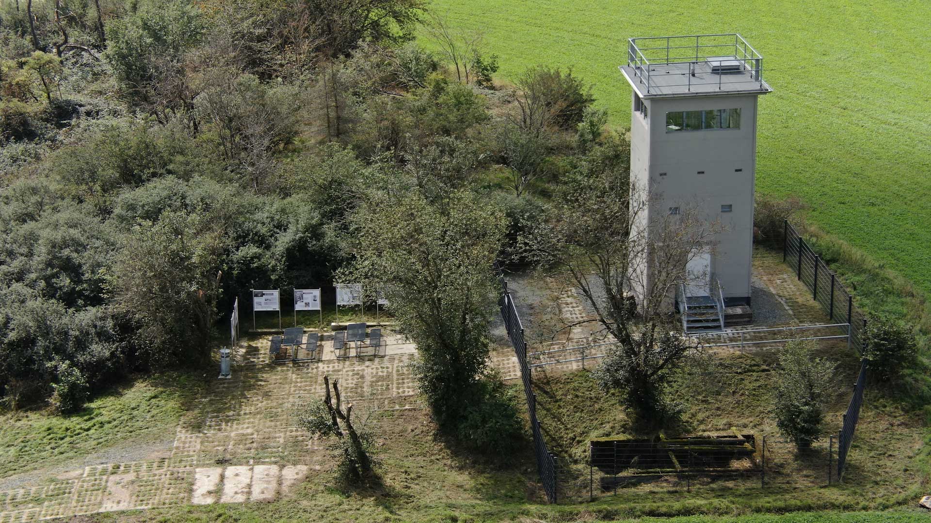 Der Grenzturm Heinersgrün. Foto: D. Rötzschke
