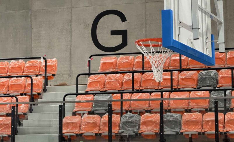 Größte Sporthalle im Vogtland steht in den Startlöchern. Foto: M. Reißmann