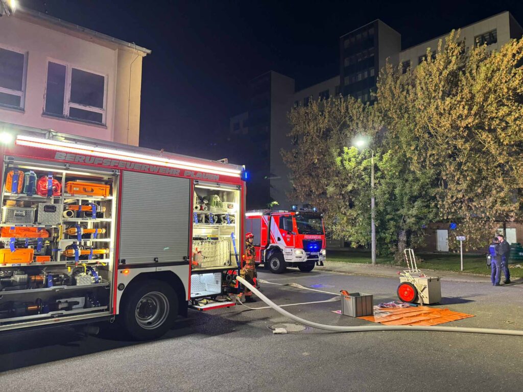Kleiner Brand auf dem Gelände der Plamag – drei Mitarbeiter verletzt. Foto: Stadt Plauen