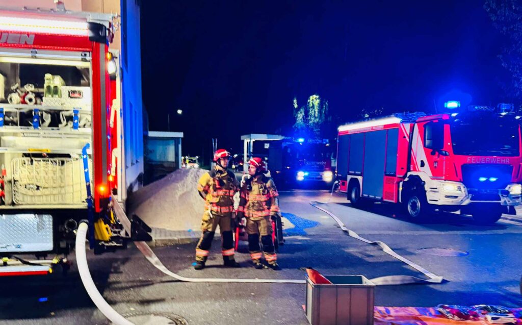 Dank des schnellen Eingreifens konnte Schlimmeres verhindert werden. Forto: Stadt Plauen