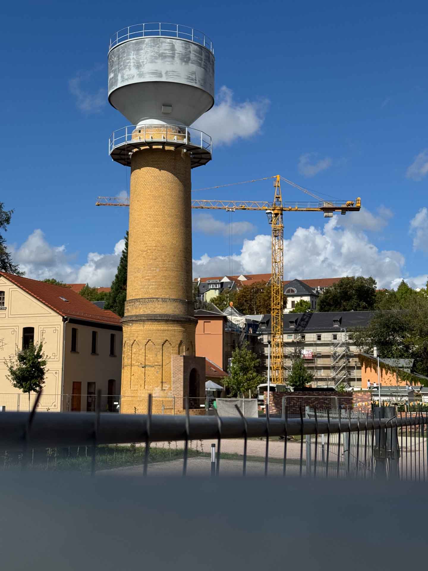 Kunst oder Geldverschwendung? Der Wasserturm-Streit in Plauen. Foto: M. Reißmann